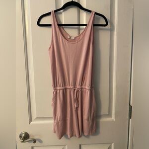 Women’s Pink Romper/coverup
